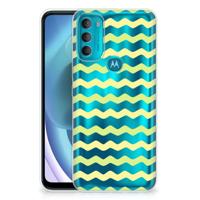Motorola Moto G71 5G | TPU bumper | Waves Yellow