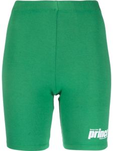 Sporty & Rich short de cyclisme à logo imprimé - Vert