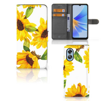 Hoesje voor OPPO A17 Zonnebloemen - thumbnail