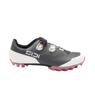 Sidi Dominator X fietsschoenen anthracite ice white dames 36 Sidi Dominator X fietsschoenen anthracite ice white dames 36