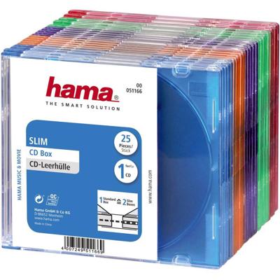 Hama 00051166 Transparant blauw, Transparant oranje, Transparant violet, Transparant groen, Transparant rood 25 stuk(s)