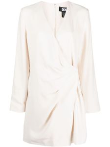 DKNY robe façon blazer à design portefeuille - Tons neutres