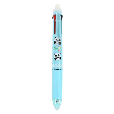 Itotal 4in1 uitwisbare meerkleurenpen panda