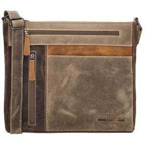 Hide & Stitches Schoudertas Himalaya Bruin