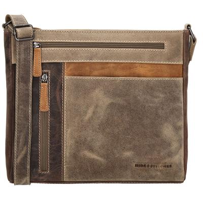 Hide & Stitches Schoudertas Himalaya Bruin
