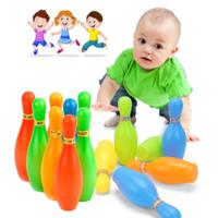 Grappige mini Bowling outdoor Kids Games Bowling set interactie vrijetijds onderwijs speelgoed