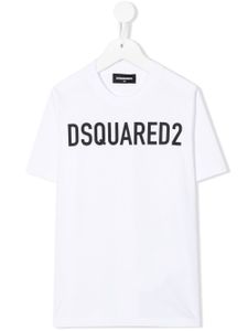 DSQUARED2 KIDS t-shirt à logo imprimé - Blanc