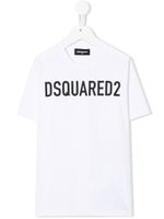 DSQUARED2 KIDS t-shirt à logo imprimé - Blanc