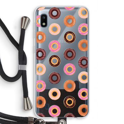 Donuts: Samsung Galaxy A10 Transparant Hoesje met koord