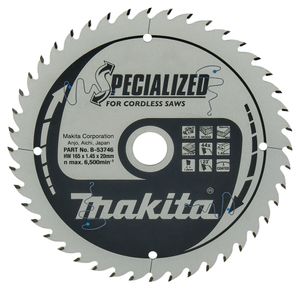 Makita Accessoires Cirkelzaagblad | Gemelamineerd| 165X20X1,45 44T 23G - B-53746