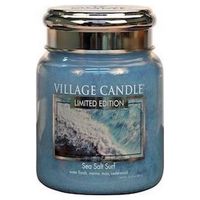 Village Candle - Sea Salt Surf - Medium Candle - 105 Branduren - thumbnail