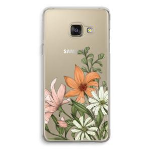 Floral bouquet: Samsung Galaxy A3 (2016) Transparant Hoesje