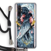 Golden Raven: Xiaomi Mi Note 10 Pro Transparant Hoesje met koord