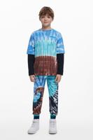 Tie-Dye Joggingbroek - BLACK - 13/14