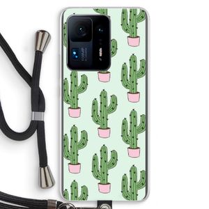 Cactus Lover: Xiaomi Mi Mix 4 Transparant Hoesje met koord