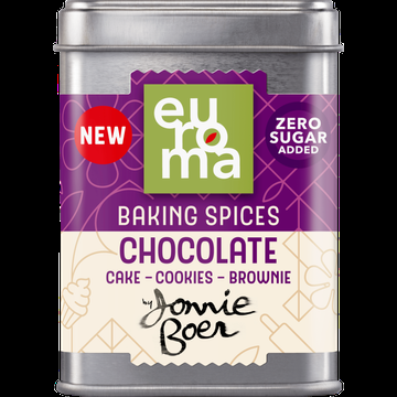 Euroma Chocolate Baking Spice by Jonnie Boer 49g bij Jumbo