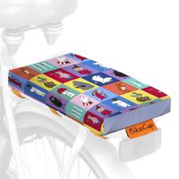 Fietskussen Moomin Checked