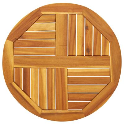 Tafelblad rond 60x2 cm massief acaciahout