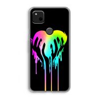 Hold My Heart: Google Pixel 4a Transparant Hoesje