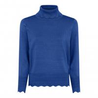 micha - Blauw | Dames | Vest | Blauw | 3XL | regular | Kamst mode