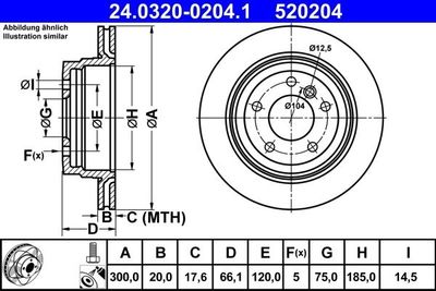 Powerdisc Remschijf 24032002041