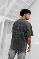 Jorcustom Handscript Loose Fit T-Shirt Heren Donkergrijs - Maat S - Kleur: Donkergrijs | Soccerfanshop