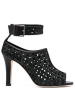 Manolo Blahnik sandales Tingah 105 mm - Noir - thumbnail