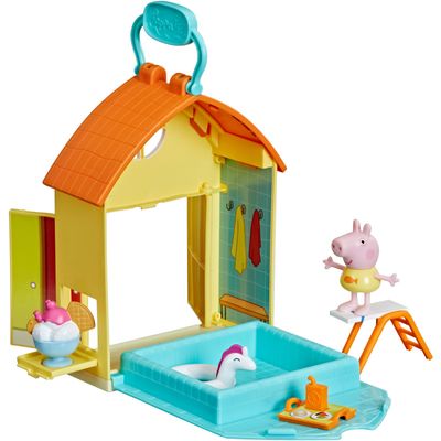 Peppa Pig Peppa's Zwembad Plezier Speelfiguur