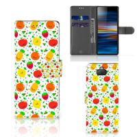 Sony Xperia 10 | Book Cover | Fruits | Portemonnee hoesje