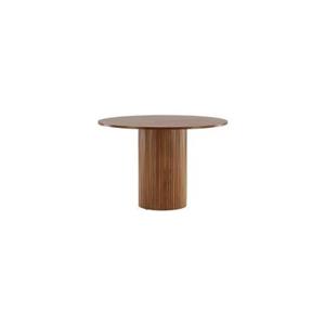 Fjôrd - Eettafel MDF Bruin Rond - 110x110x75cm - Bianca