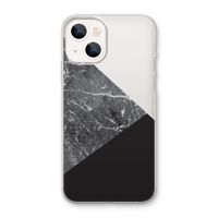 Combinatie marmer: iPhone 13 mini Transparant Hoesje
