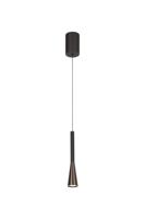 Lucide JOAKIM - Hanglamp - Ø 7,7 cm - LED Dimb. - CCT - 1x7W 2700K/4000K - Koffie | Premium