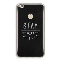 Stay true: Huawei Ascend P8 Lite (2017) Transparant Hoesje