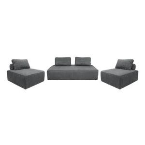 sweeek - Set van fauteuils voor modulaire bank met 4 plaatsen in