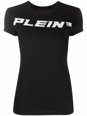 Philipp Plein t-shirt à logo imprimé - Noir