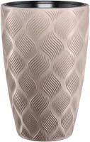 Vita bloempot Flow Slim 30 taupe