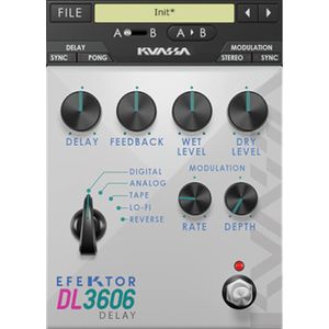 Kuassa Efektor DL3606 Delay (download)