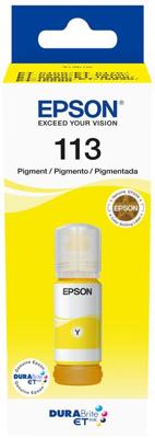 Epson inktfles 113, 6.000 pagina&apos;s, OEM C13T06B440, geel