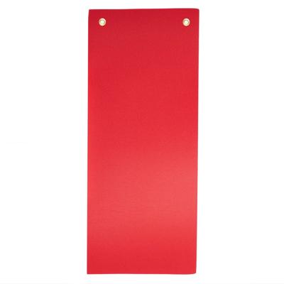 RED AEROBIC MAT WITH HOLES