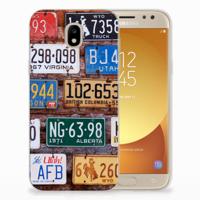 Samsung Galaxy J5 2017 | Siliconen hoesje | met foto Kentekenplaten Samsung Galaxy J5 2017 | Siliconen hoesje | met foto Kentekenplaten