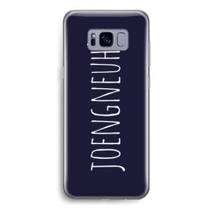 Joengneuh!: Samsung Galaxy S8 Transparant Hoesje