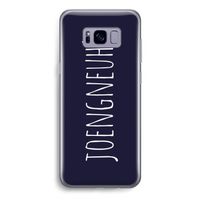 Joengneuh!: Samsung Galaxy S8 Transparant Hoesje