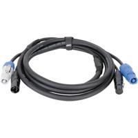 DAP FP21 Hybrid Cable 3 m DMX/stroomkabel Power Pro & 5-pins XLR