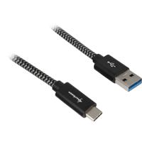 Sharkoon Sharkoon USB 3.2 kabel, USB-A > USB-C