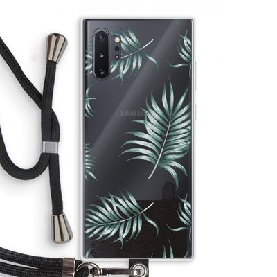 Simple leaves: Samsung Galaxy Note 10 Plus Transparant Hoesje met koord