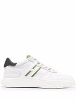 Hogan baskets H580 à design à empiècements - Blanc