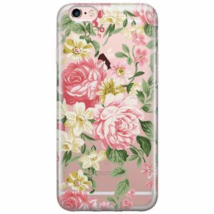 iPhone 6/6s siliconen hoesje - Floral