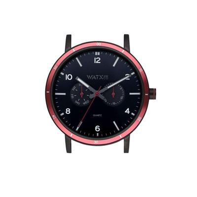 Horloge Uniseks Watx & Colors WXCA2719 Zwart (Ø 44 mm)