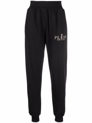 Philipp Plein pantalon de jogging à logo Iconic - Noir
