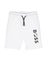 BOSS Kidswear short à logo imprimé - Blanc - thumbnail